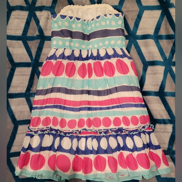 Vineyard Vines Carolina Striped Dress size 4 - Picture 4 of 4